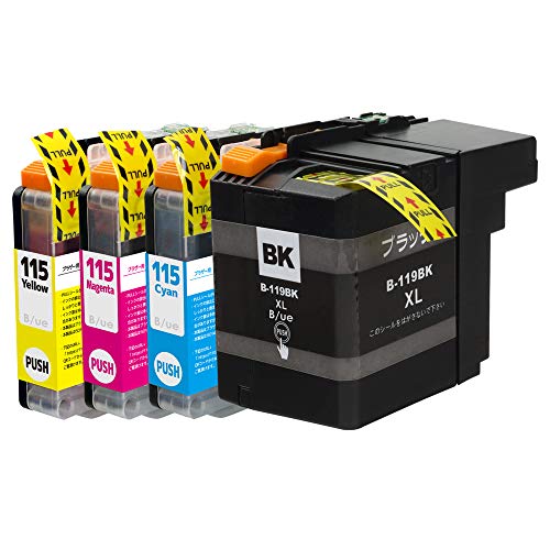 その他 brother LC119/115-4PK ブラザー（brother） 純正インク LC119/115-4PK 4色パック（大